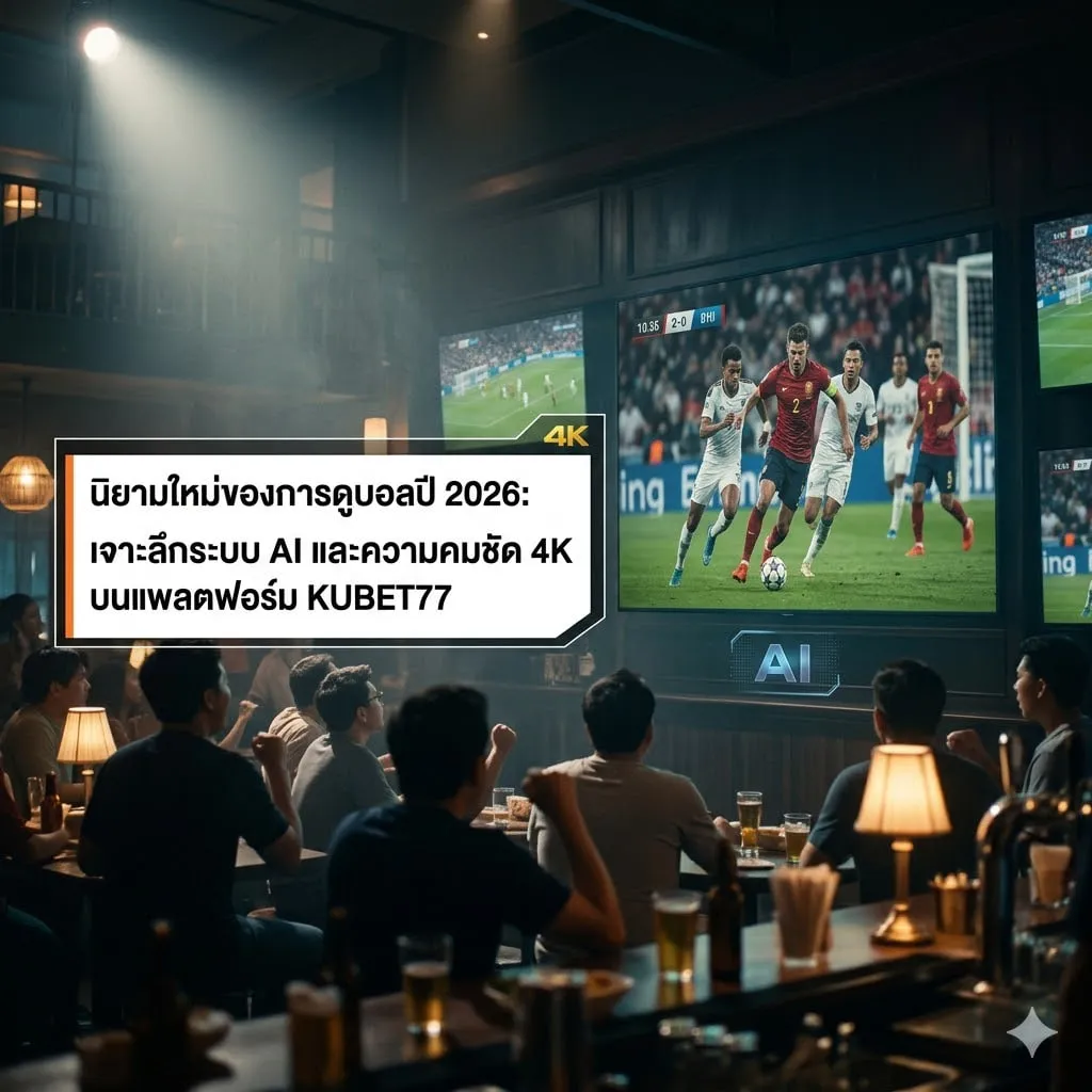 ทำไม KUBET ดู บอล ถึงเป็นตัวเลือกอันดับหนึ่งของแฟนบอลไทย