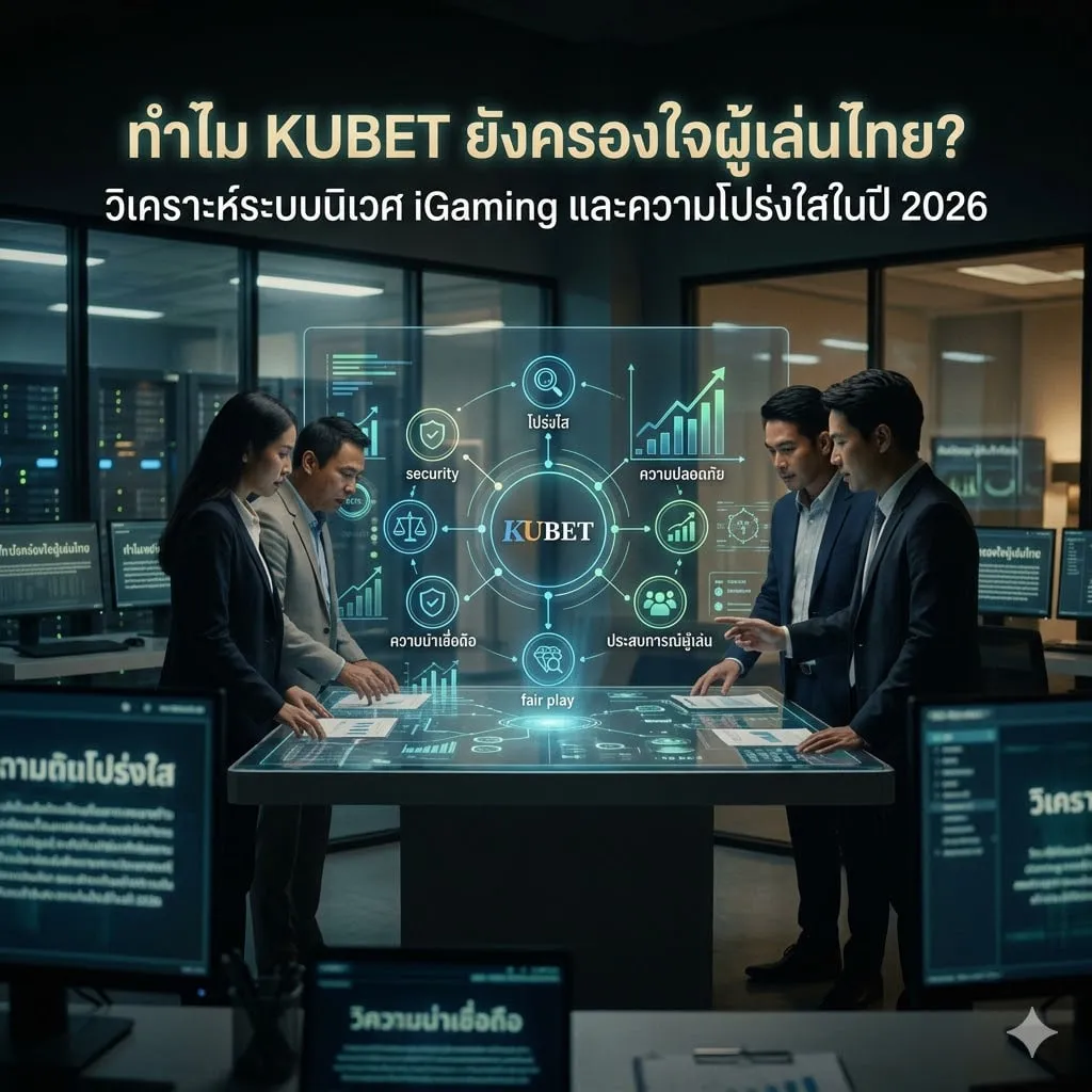 เจาะลึกความน่าเชื่อถือ: เว็บ KUBET ดี ไหม ในสายตาผู้เชี่ยวชาญ IT